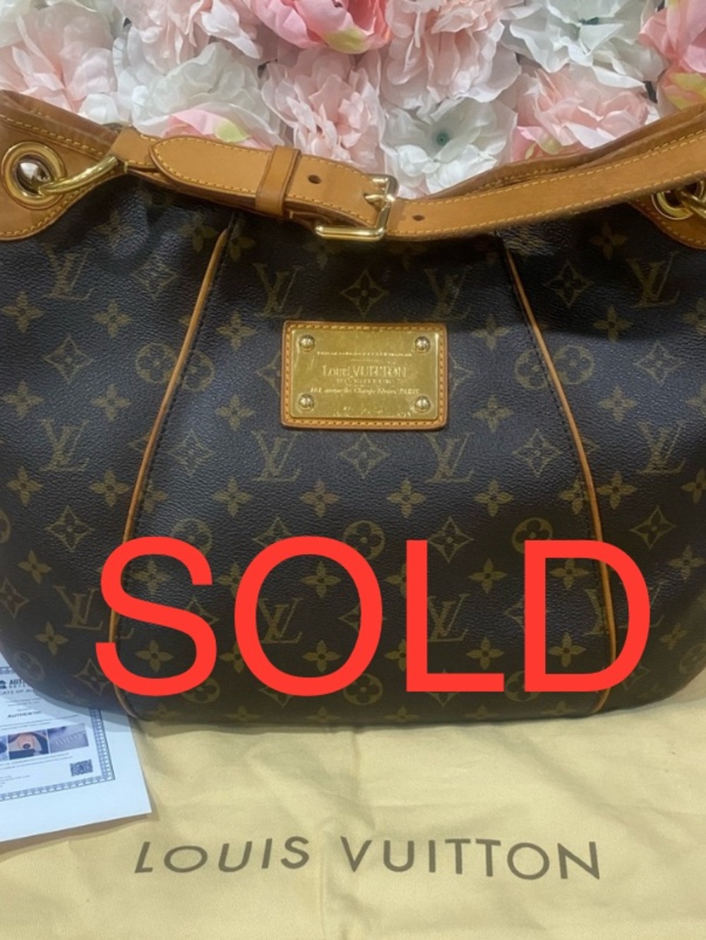 ***SOLD***Louis Vuitton Monogram Galliera PM